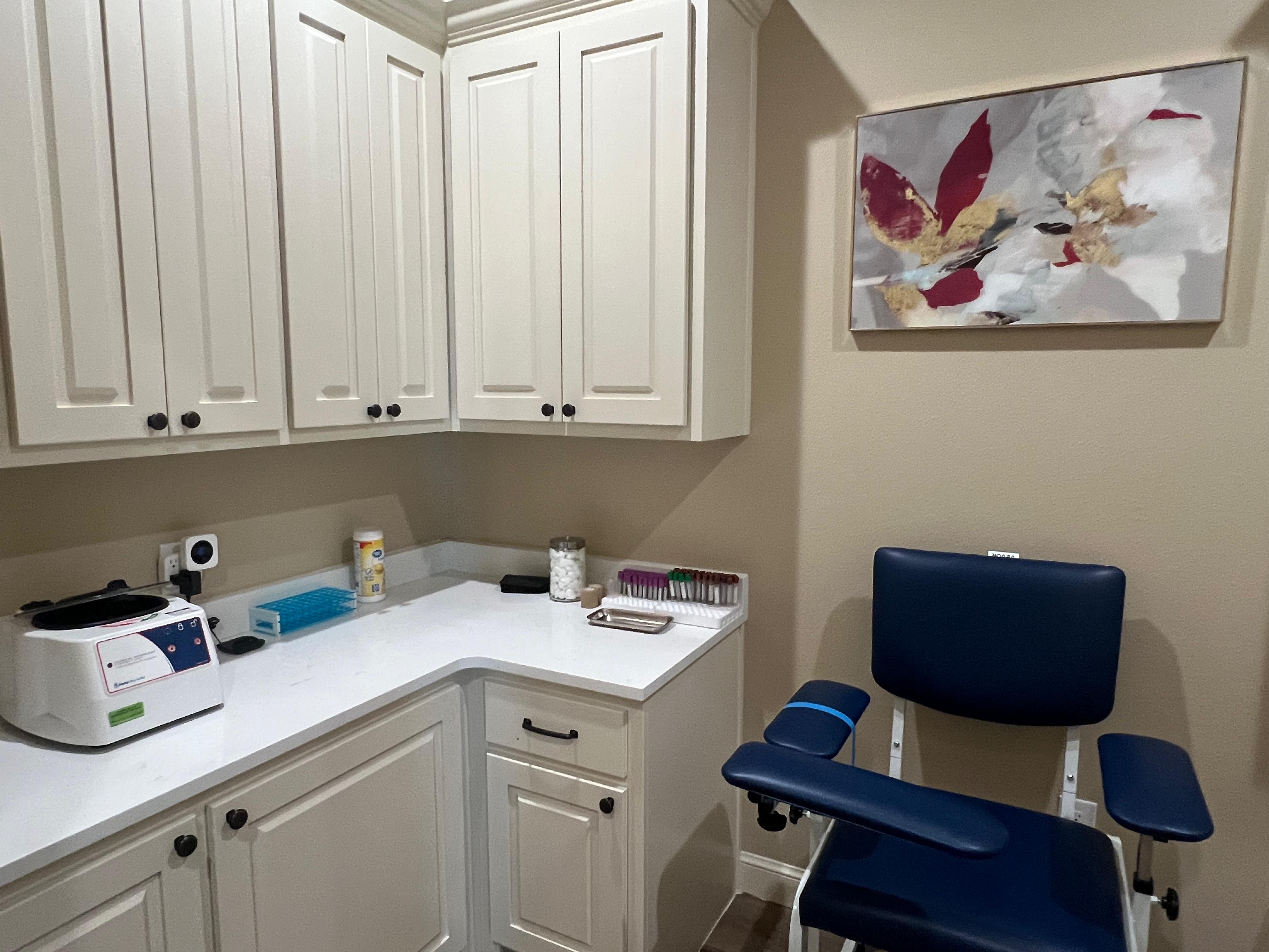 Sala de examinación ALDIMED Lubbock