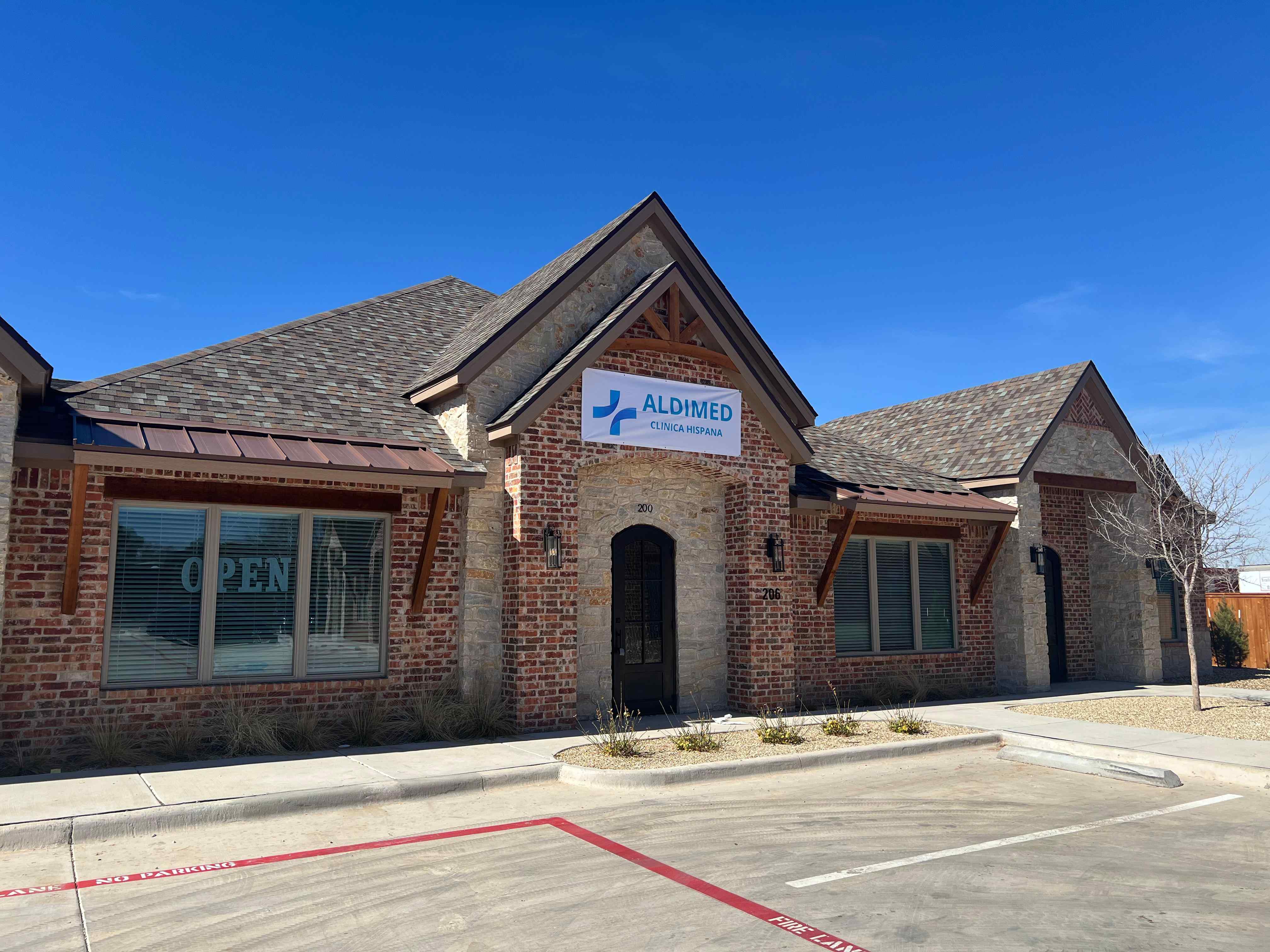 Exterior de ALDIMED Lubbock
