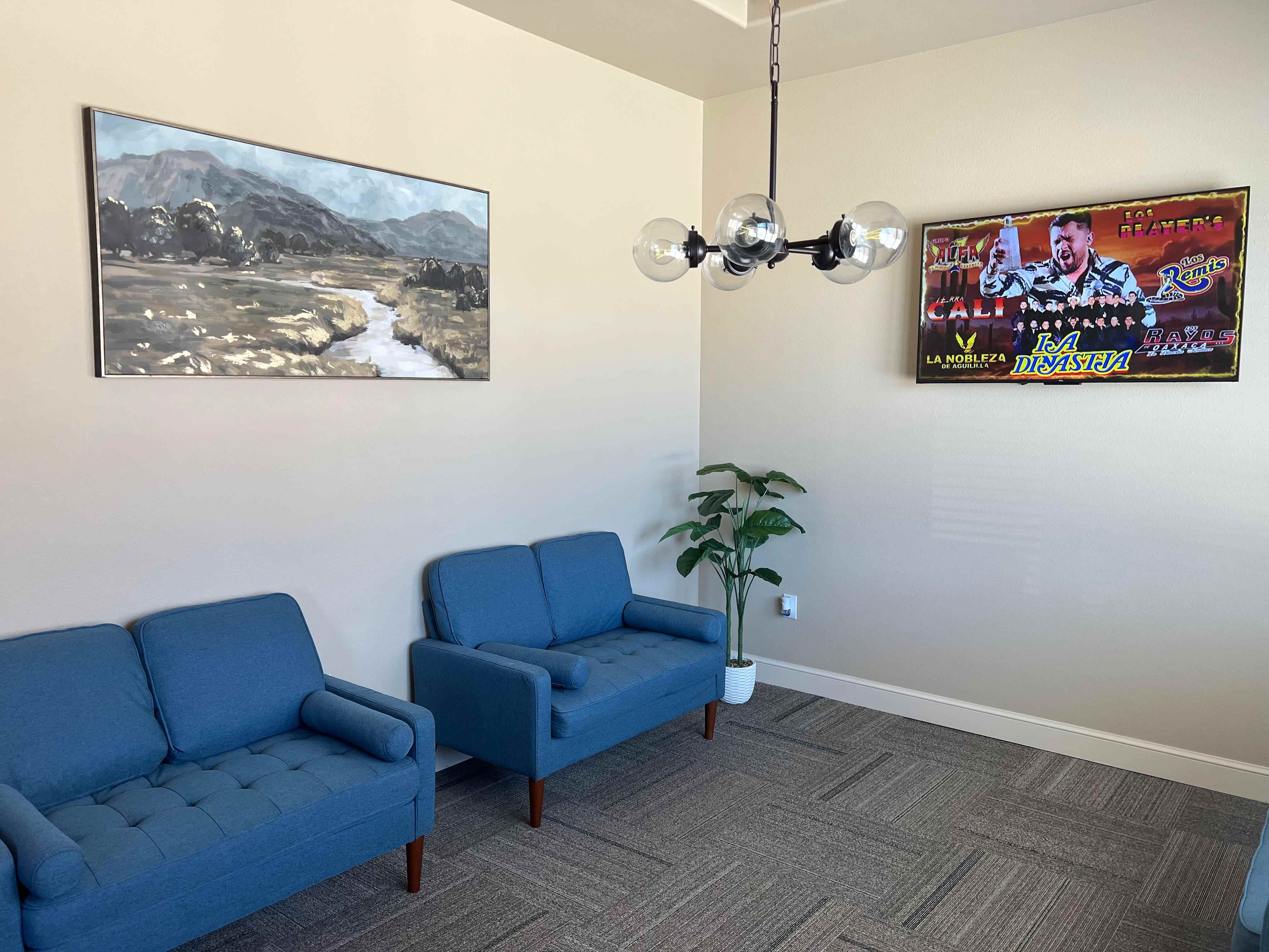 Sala de espera ALDIMED Lubbock